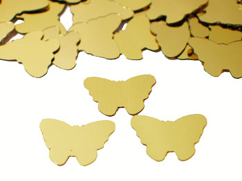 Gold Butterfly Confetti